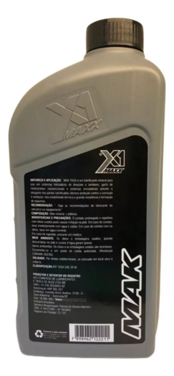 Óleo Direção Hidráulica Cambio Garfo Bengala 1l Atf Tasa X1 - Imagem 5